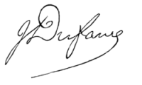 Signature de Jules Dufaure (1798 - 1881)
