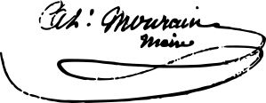 Signature de Alexandre Mourain (1774 - 1831)