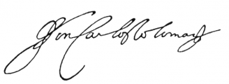 Signature de Carlos II de Coloma (1573 - 1637)