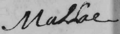 Signature de Pierre Maillou