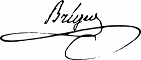 Signature de Pierre Bréger (1762 - 1825)