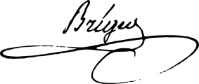 Signature of Pierre Bréger (1762 - 1825)