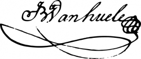 Signature de Jean-Othon Van Huele (1764 - 1794)