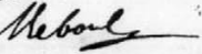 Signature of Thérèse Reboul-Taradeau (1797 - 1880)