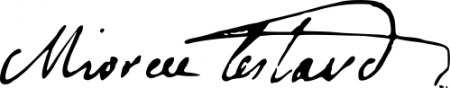 Signature de Olive Miorcec de Kerdanet (1748 - 1829)