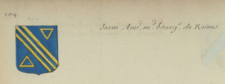 Signature of Jean Amé ( - 1622)