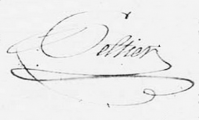 Signature de Charles Pelletier (1777 - 1827)