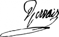 Signature de Joseph Gervais (1765 - 1829)