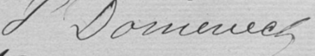 Signature de José Domenech de Cellès (1825 - 1880)