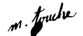Signature de Marguerite Touche (1755 - 1814)