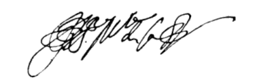 Signature de Francesco I Gonzaga (1577 - 1616)