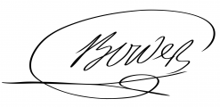 Signature of Antoine Bordes (1772 - 1816)