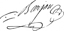 Signature de Paul Barjou (1752 - 1834)