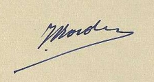 Signature de Jean Bordes (1879 - 1957)