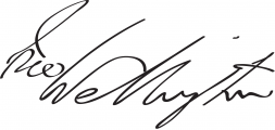 Signature de Arthur Wellesley (1769 - 1852)